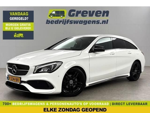 Wit Gebruikt 2018 Mercedes CLA180 AMG Sedan | € 18.900 (Goede deal) - Afbeelding 1/4