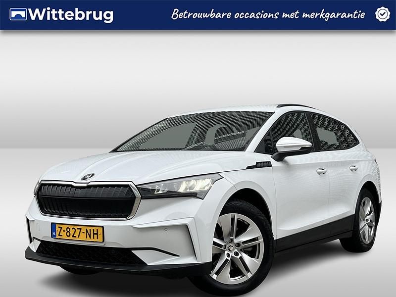 Occasion Skoda Enyaq iV Selection 150 kW (204 PK) 2024 Wit SUV