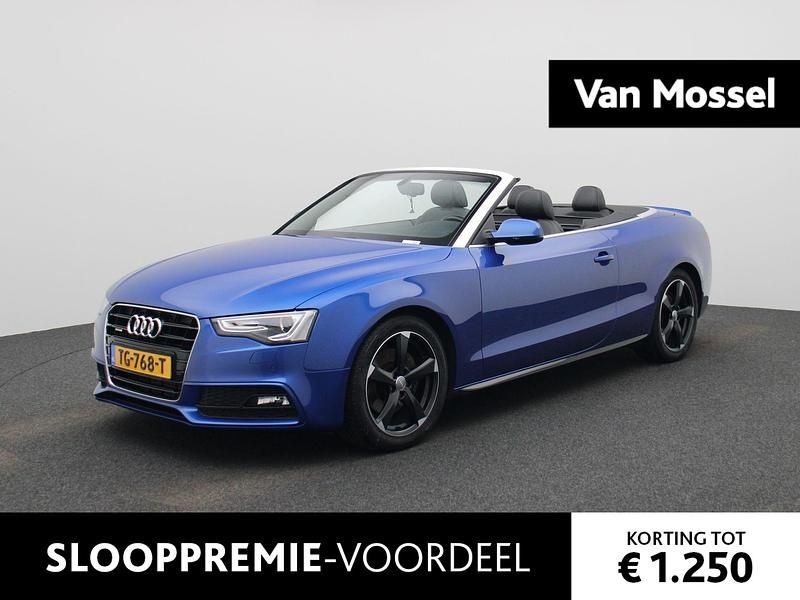 Occasion Audi A5 Cabriolet Sport 230 PK (169 kW) 2016 Blauw Cabriolet