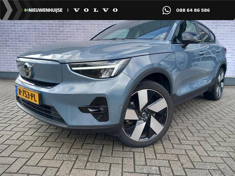 Grijs Gebruikt 2022 Volvo C40 Ultimate SUV | € 33.899 (Eerlijke prijs) - Afbeelding 1/4