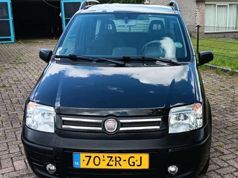 Zwart Gebruikt 2008 Fiat Panda Active Hatchback | € 1.199 (Goede deal) - Afbeelding 1/4