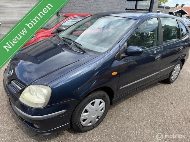 Blauw Gebruikt 2004 Nissan Almera Tino MPV | € 699 (Super prijs) - Afbeelding 1/4
