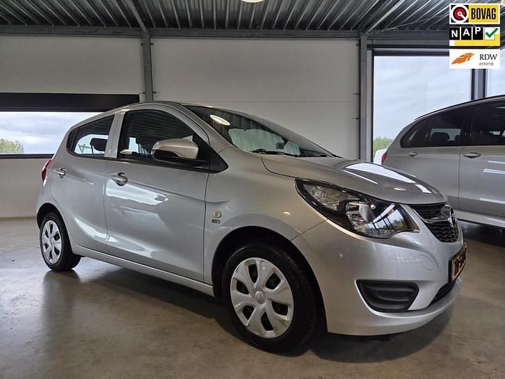 Grijs Occasion 2019 Opel Karl Edition Hatchback | € 7.750 (Eerlijke prijs) - Afbeelding 1/4