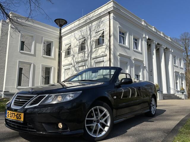 Zwart Gebruikt 2008 Saab 9-3 Cabriolet Linear Cabriolet | € 11.950 (Duur) - Afbeelding 1/4