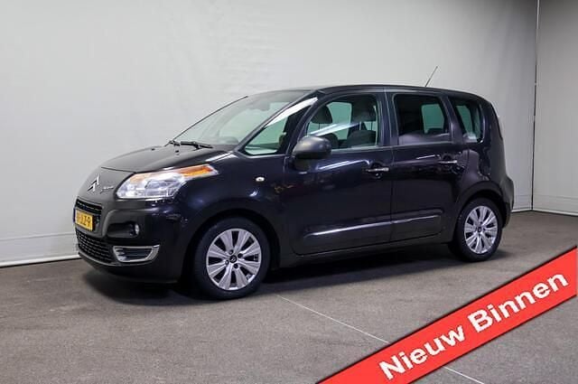 Zwart Gebruikt 2009 Citroën C3 Picasso Exclusive MPV | € 3.950 (Eerlijke prijs) - Afbeelding 1/4