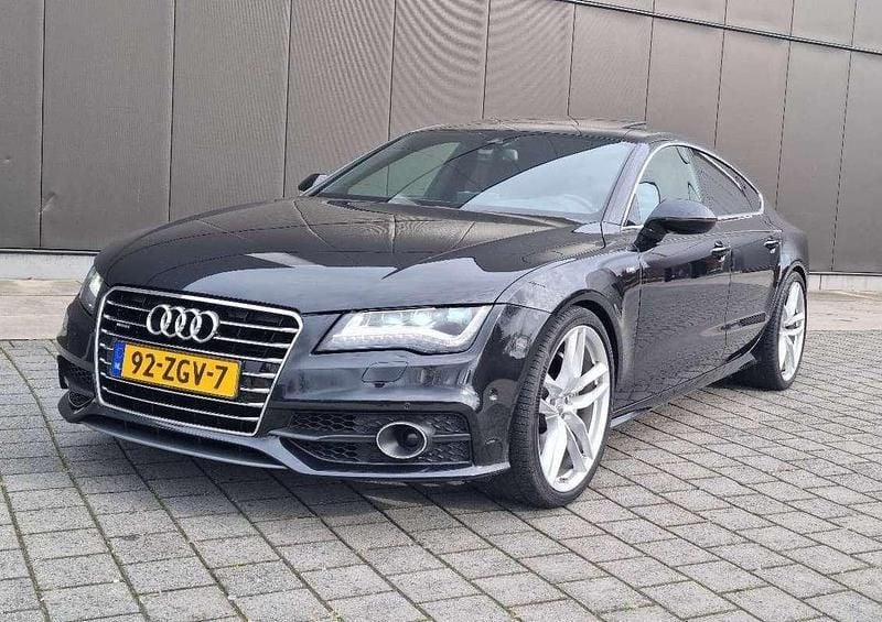 Zwart Gebruikt 2011 Audi A7 S-Line Hatchback | € 18.500 (Iets duurder) - Afbeelding 1/4