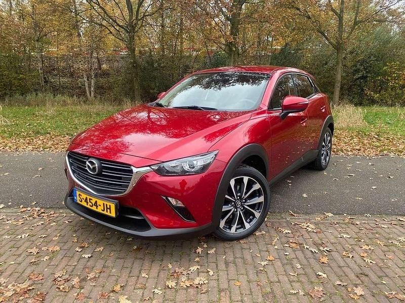 Rood Gebruikt 2018 Mazda CX-3 SUV | € 15.999 (Eerlijke prijs) - Afbeelding 1/4