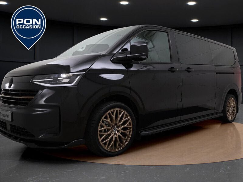 Zwart Nieuw 2024 VW T6.1 Van | € 69.750 - Afbeelding 1/4