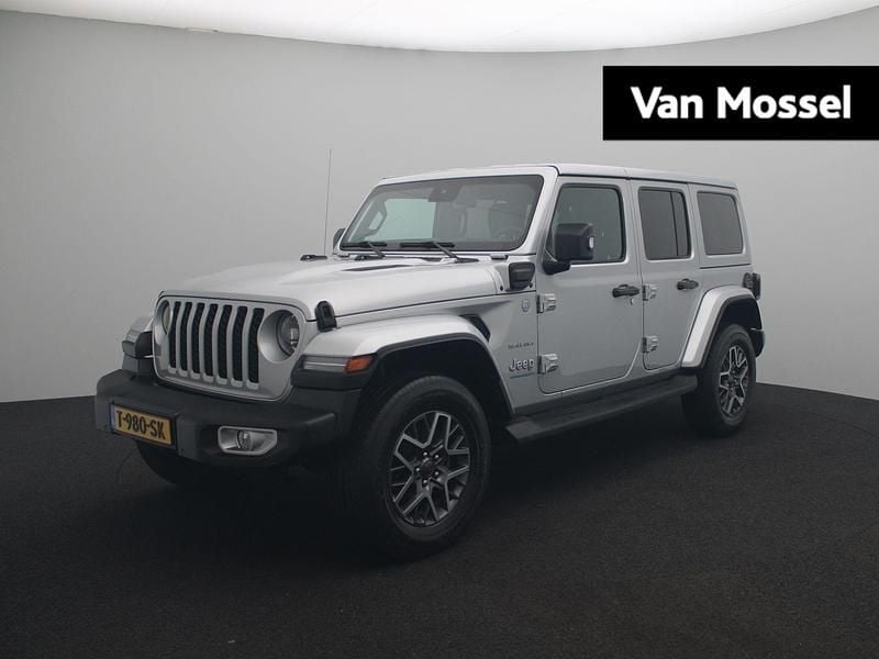 Grijs Gebruikt 2023 Jeep Wrangler Unlimited Sahara SUV | € 67.440 (Eerlijke prijs) - Afbeelding 1/4