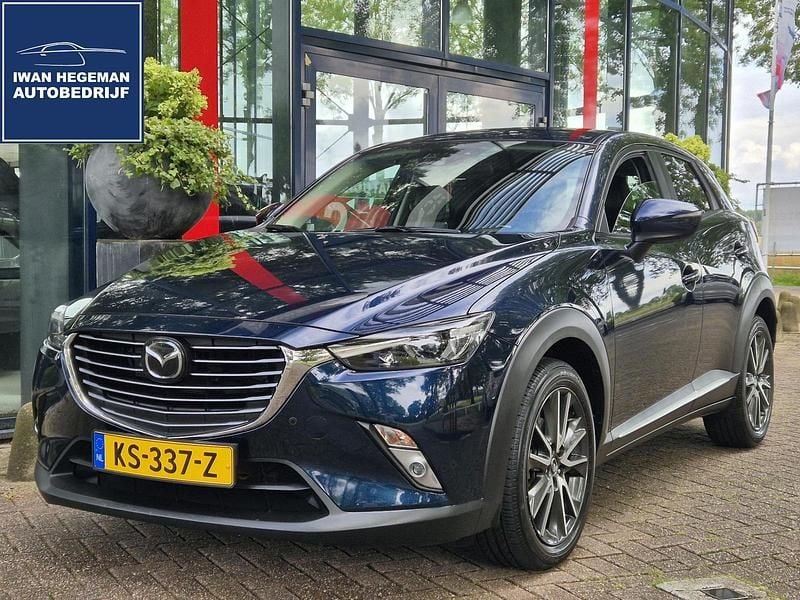 Blauw Gebruikt 2016 Mazda CX-3 SUV | € 17.490 (Eerlijke prijs) - Afbeelding 1/3