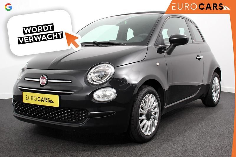 Zwart Occasion 2024 Fiat 500C Lounge Cabriolet | € 12.990 - Afbeelding 1/4