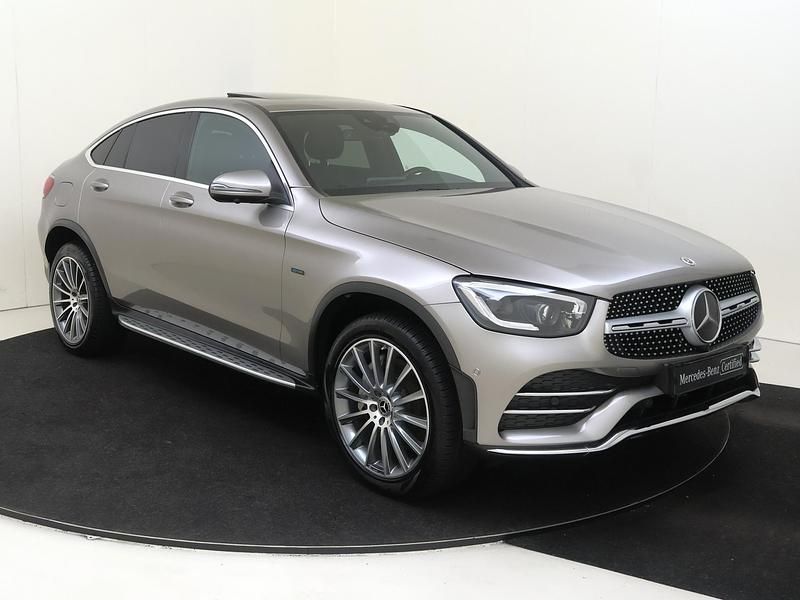 Occasion Mercedes GLC300 Premium Plus 320 PK (235 kW) 2020 Grijs Coupé
