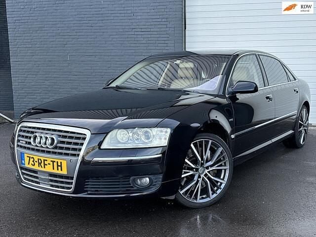 Zwart Gebruikt 2004 Audi A8L Proline Sedan | € 8.950 - Afbeelding 1/4