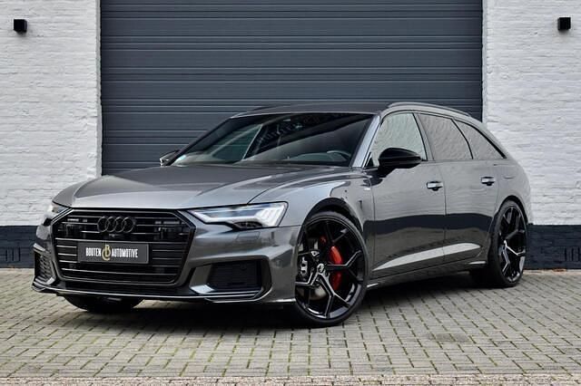 Grijs Gebruikt 2021 Audi A6 Competition Stationwagen | € 39.500 (Super prijs) - Afbeelding 1/4