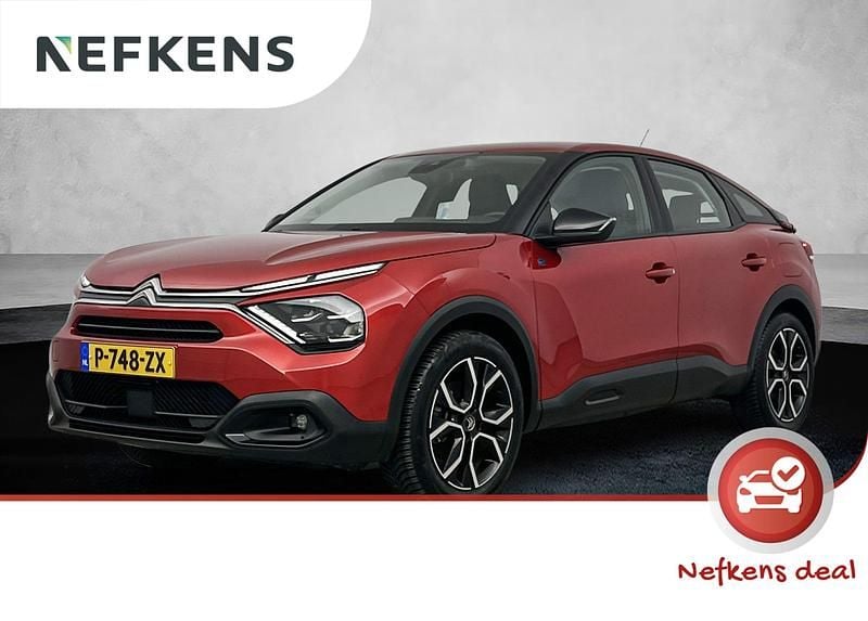 Rood Gebruikt 2022 Citroën e-C4 Feel SUV | € 17.725 (Eerlijke prijs) - Afbeelding 1/3