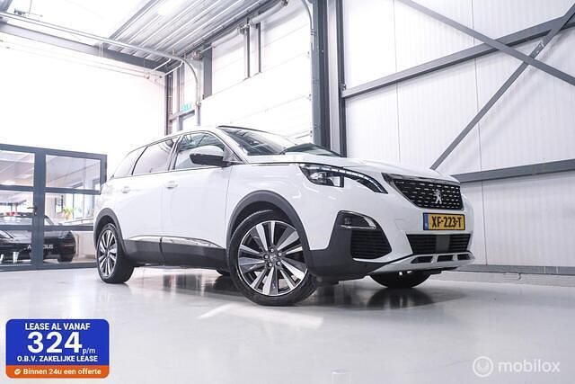 Wit (metallic) Occasion 2018 Peugeot 5008 Allure SUV | € 19.790 (Eerlijke prijs) - Afbeelding 1/4