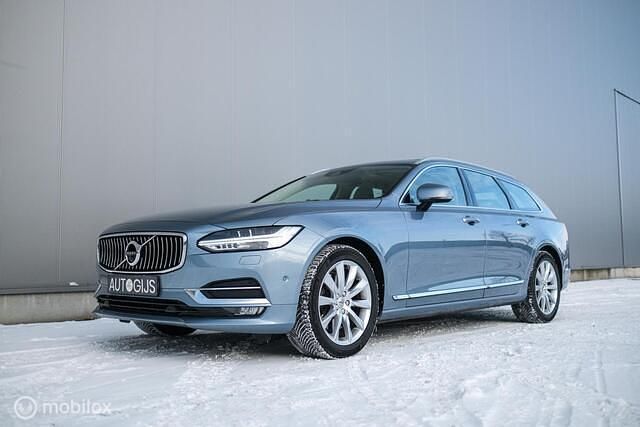 Blauw Gebruikt 2017 Volvo V90 Inscription Stationwagen | € 17.990 (Eerlijke prijs) - Afbeelding 1/4