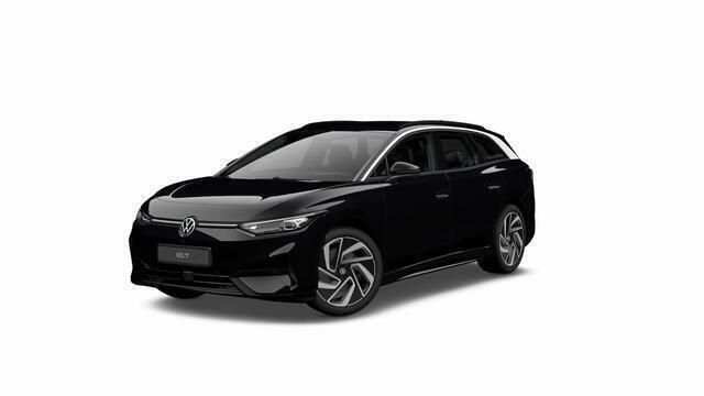 Zwart Nieuw 2025 VW ID.7 Pro Sedan | € 53.430 (Eerlijke prijs) - Afbeelding 1/4