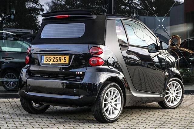Occasion Smart ForTwo Cabrio Passion 71 PK (52 kW) 2012 Zwart Cabriolet