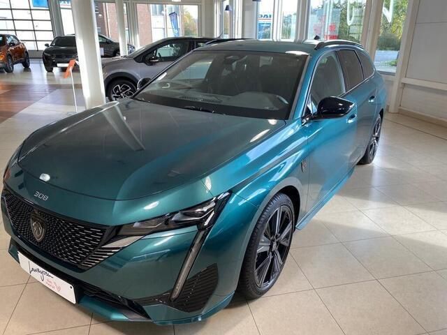Blauw Occasion 2022 Peugeot 308 GT Stationwagen | € 33.200 - Afbeelding 1/4