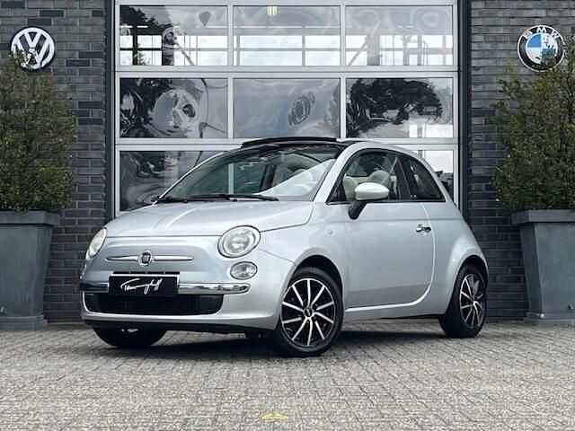 Grijs Gebruikt 2011 Fiat 500 Lounge Cabriolet | € 5.745 (Goede deal) - Afbeelding 1/4