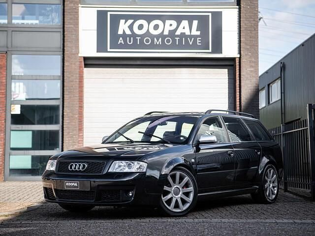 Zwart Gebruikt 2003 Audi RS6 S-Line Stationwagen | € 14.940 - Afbeelding 1/4