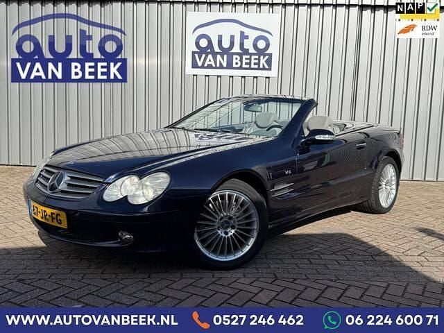 Blauw Gebruikt 2002 Mercedes SL500 Cabriolet | € 9.950 - Afbeelding 1/4