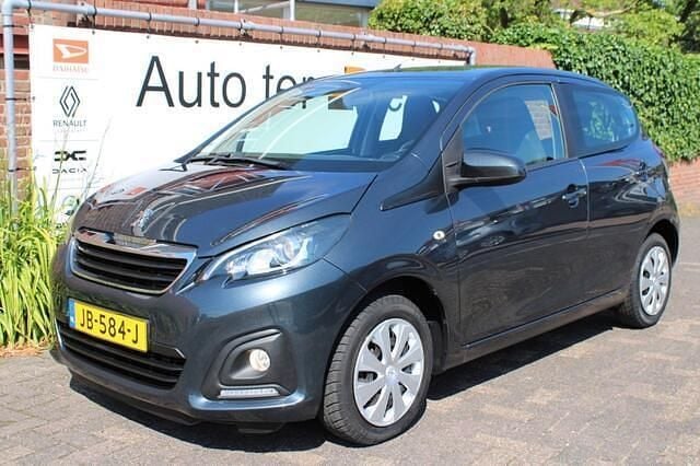 Grijs Gebruikt 2016 Peugeot 108 Active Hatchback | € 9.900 (Eerlijke prijs) - Afbeelding 1/4