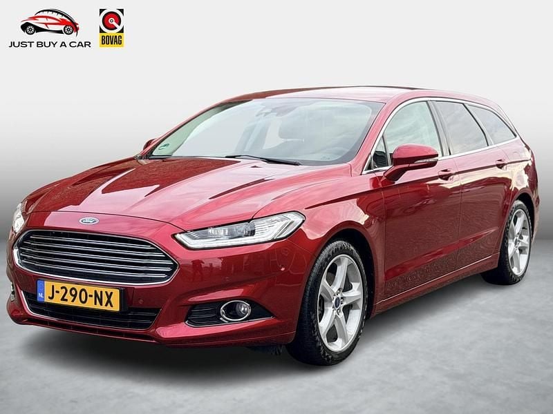 Rood Occasion 2018 Ford Mondeo Business Edition Stationwagen | € 16.750 (Goede deal) - Afbeelding 1/3