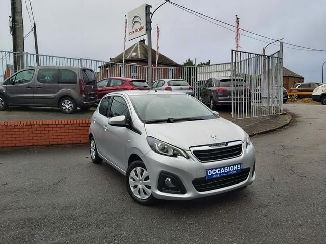 Grijs Gebruikt 2016 Peugeot 108 Active Hatchback | € 9.700 (Eerlijke prijs) - Afbeelding 1/4
