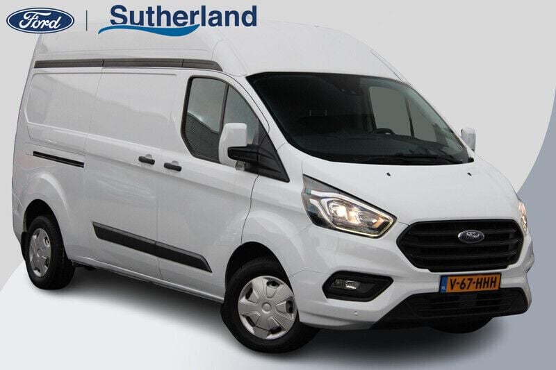 Wit Gebruikt 2020 Ford Transit Custom Trend Van | € 15.900 (Super prijs) - Afbeelding 1/4