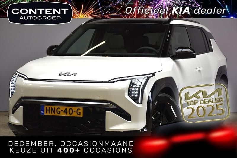 Snow white pearl (wit parelmoer) Gebruikt 2025 Kia EV3 GT-Line SUV | € 42.940 (Eerlijke prijs) - Afbeelding 1/4