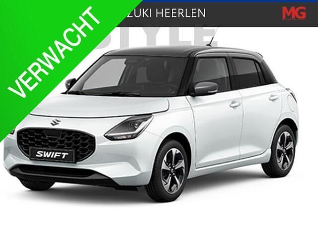 Wit Nieuw 2025 Suzuki Swift Style Hatchback | € 29.698 (Duur) - Afbeelding 1/1