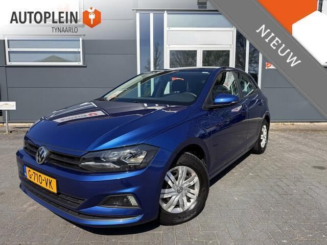 Blauw Occasion 2019 VW Polo Comfortline Hatchback | € 8.995 (Super prijs) - Afbeelding 1/4
