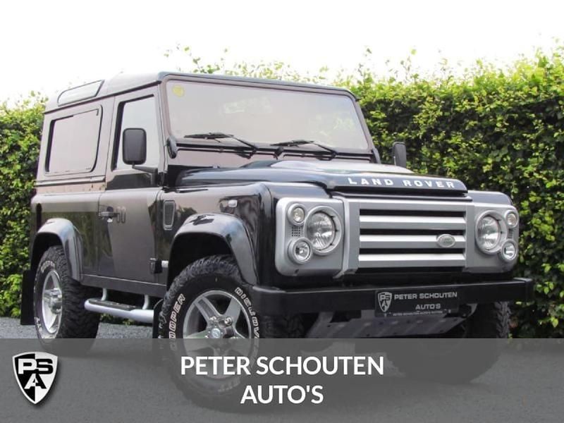 Zwart (metallic) Gebruikt 2008 Land Rover Defender SUV | € 42.950 (Super prijs) - Afbeelding 1/4