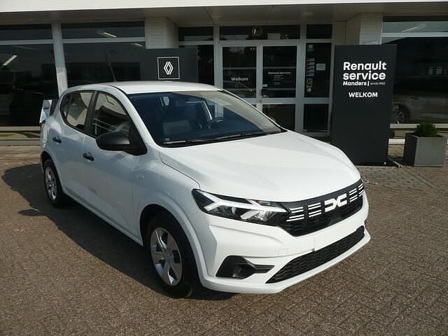Wit Nieuw 2025 Dacia Sandero Essentiel Hatchback | € 18.000 (Super prijs) - Afbeelding 1/1