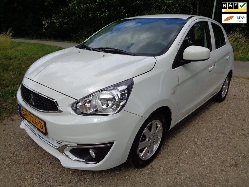 Wit Gebruikt 2018 Mitsubishi Space Star Hatchback | € 8.499 (Eerlijke prijs) - Afbeelding 1/4