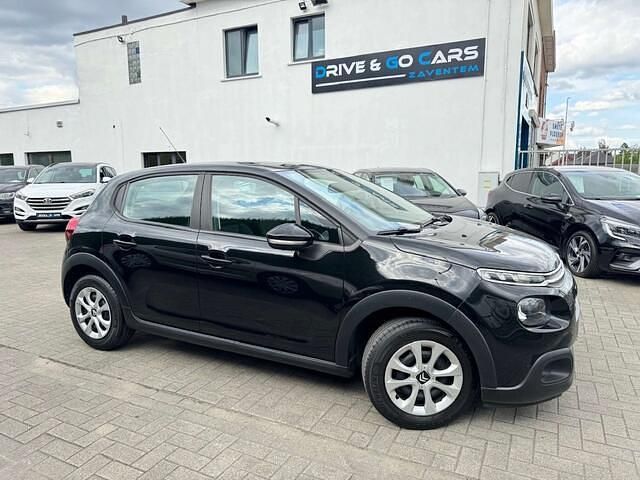 Zwart Gebruikt 2017 Citroën C3 Hatchback | € 7.450 (Goede deal) - Afbeelding 1/4