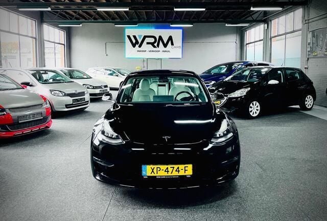 Occasion Tesla Model 3 Long Range RWD 258 kW (351 PK) 2019 Zwart Sedan
