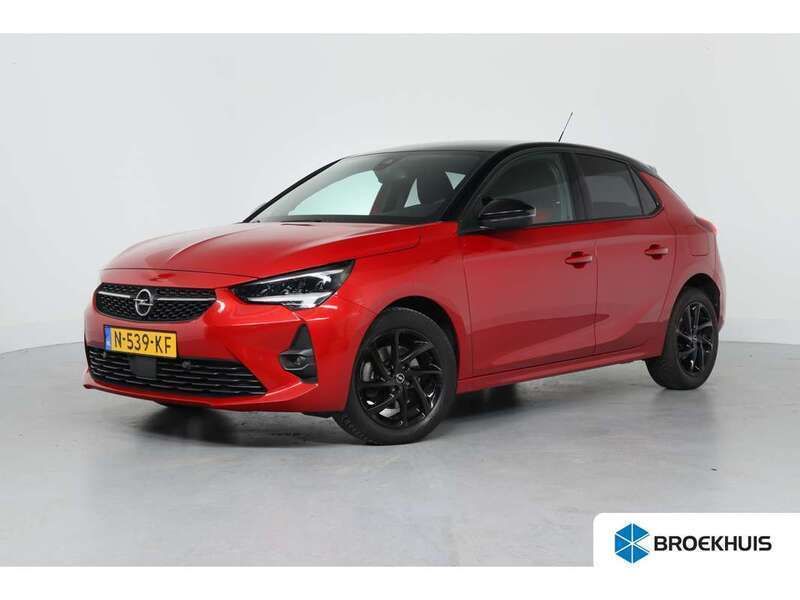 Rood Gebruikt 2021 Opel Corsa GS Line Hatchback | € 15.750 (Eerlijke prijs) - Afbeelding 1/4