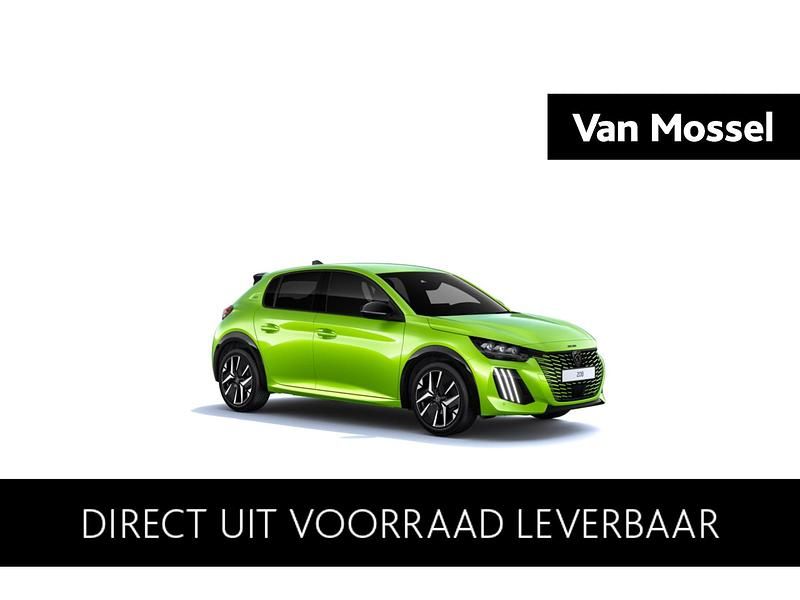 Groen Nieuw 2025 Peugeot 208 GT-line Hatchback | € 33.920 (Duur) - Afbeelding 1/4