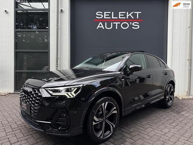 Zwart Gebruikt 2022 Audi Q3 Sportback S-Line SUV | € 35.950 (Goede deal) - Afbeelding 1/4