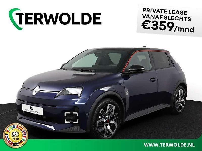 Blauw Nieuw 2025 Renault R5 Techno Hatchback | € 32.240 (Eerlijke prijs) - Afbeelding 1/4