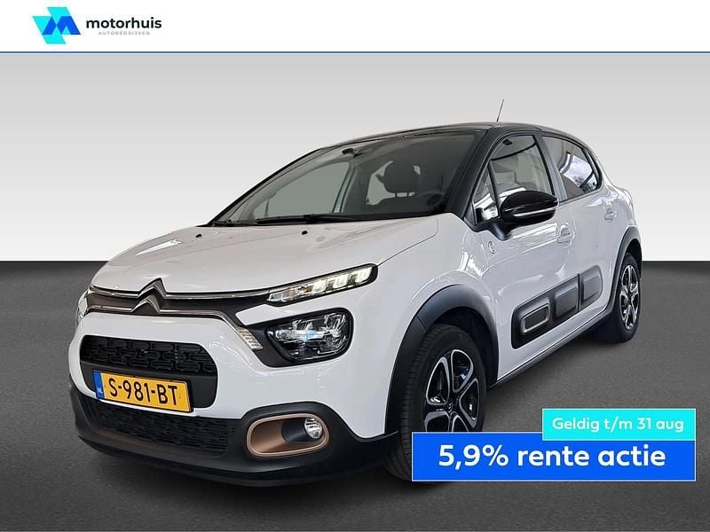 Wit Gebruikt 2022 Citroën C3 PureTech Hatchback | € 13.945 (Eerlijke prijs) - Afbeelding 1/4