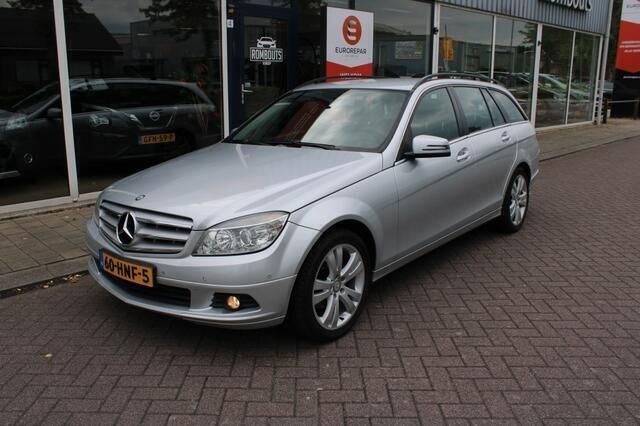 Grijs Gebruikt 2009 Mercedes C180 Business Stationwagen | € 6.250 (Eerlijke prijs) - Afbeelding 1/4