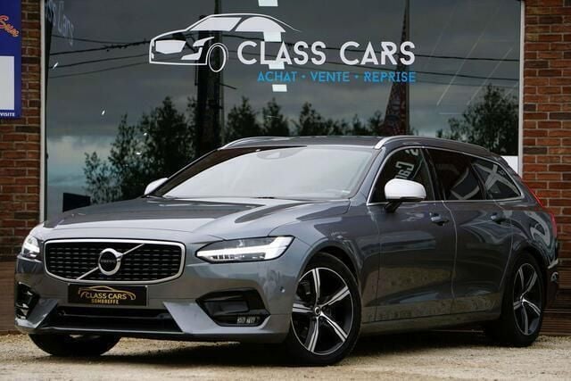 Grijs Gebruikt 2017 Volvo V90 R-Design Stationwagen | € 26.990 - Afbeelding 1/4
