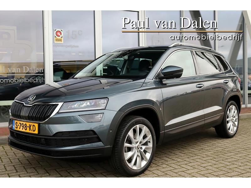 Grijs, metallic lak Gebruikt 2021 Skoda Karoq Style SUV | € 26.900 (Super prijs) - Afbeelding 1/4