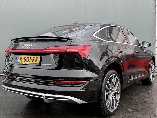 Occasion Audi e-tron Sportback Design 300 kW (409 PK) 2020 Zwart SUV