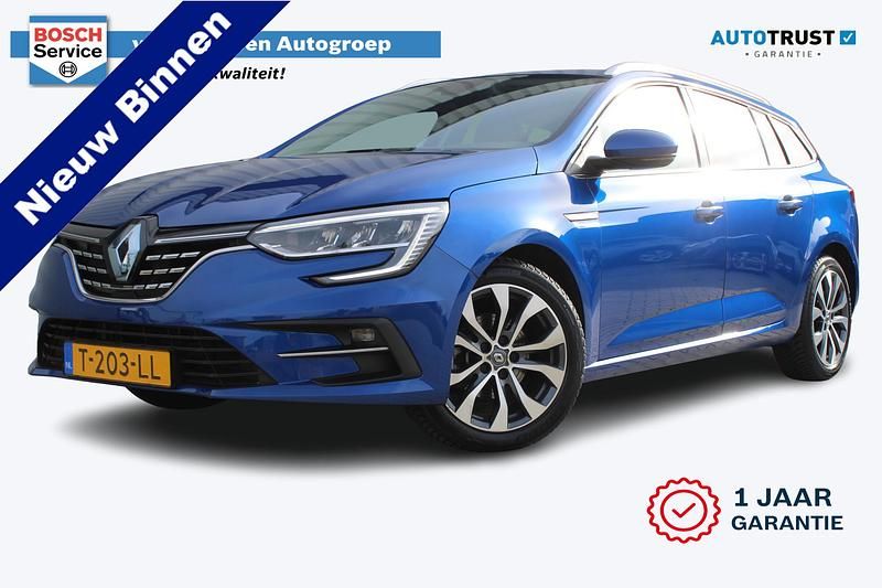 Occasion Renault Mégane GrandTour Techno 142 PK (104 kW) 2023 Blauw Stationwagen