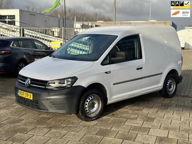 Wit Gebruikt 2019 VW Caddy Trendline MPV | € 7.499 (Super prijs) - Afbeelding 1/4